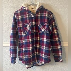 Oversized flannel jacket. Size medium.